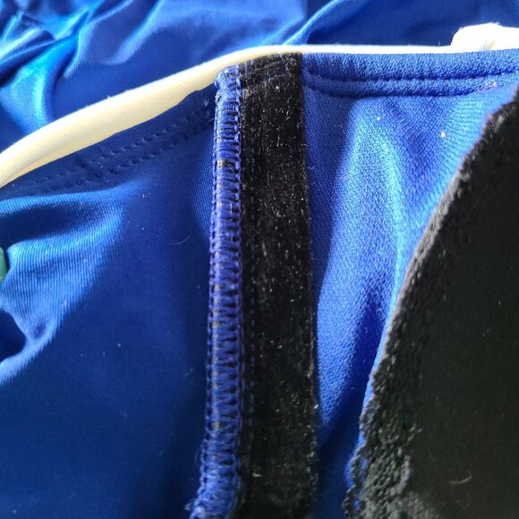 RALPH LAUREN BEL AIR SHIRRED BANDEAU 1- PIECE SWIMSUIT -SIZE US 6 -RESORT CHIC - Picture 4 of 11